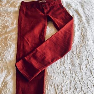 RICH AND SKINNY Red Skinny Jeans